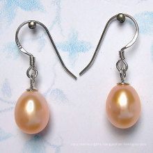 925 Silver Drop Freshwater Pearl Earrings (ER1441)